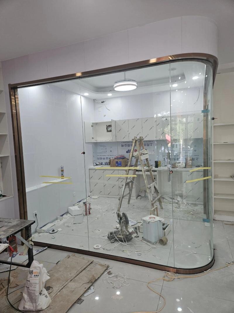 资阳市热弯弧形玻璃异形展柜玻璃 - 排名